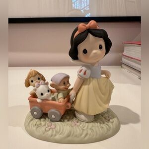 Snow White and Dopey Precious Moment Figurine, Brand New in Original Box